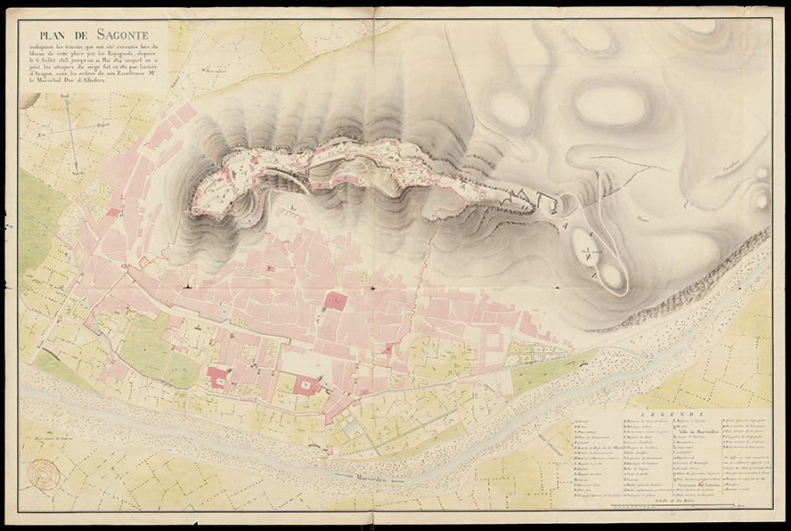 Los planos inéditos sobre la reconstrucción militar del Castillo realizada en el siglo XIX ya se pueden consultar en la web municipal
