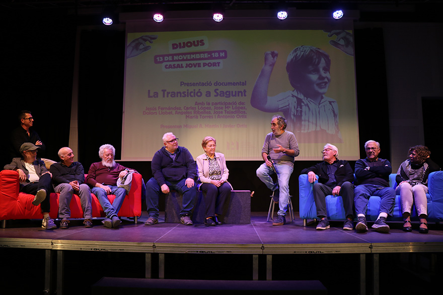 Memoria presenta el documental 'La Transició a Sagunt'