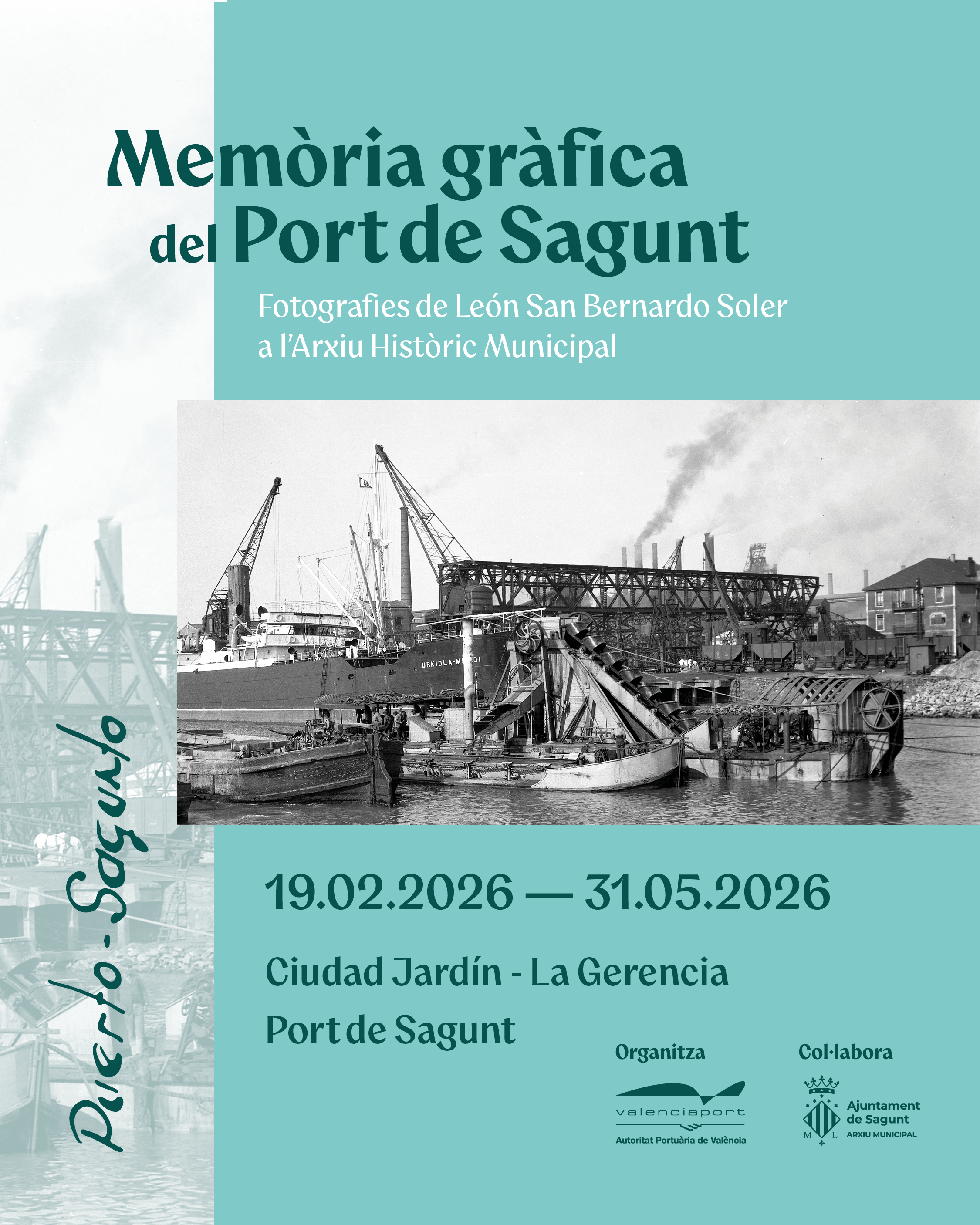 Exposición 'Memòria gráfica del Port de Sagunt'