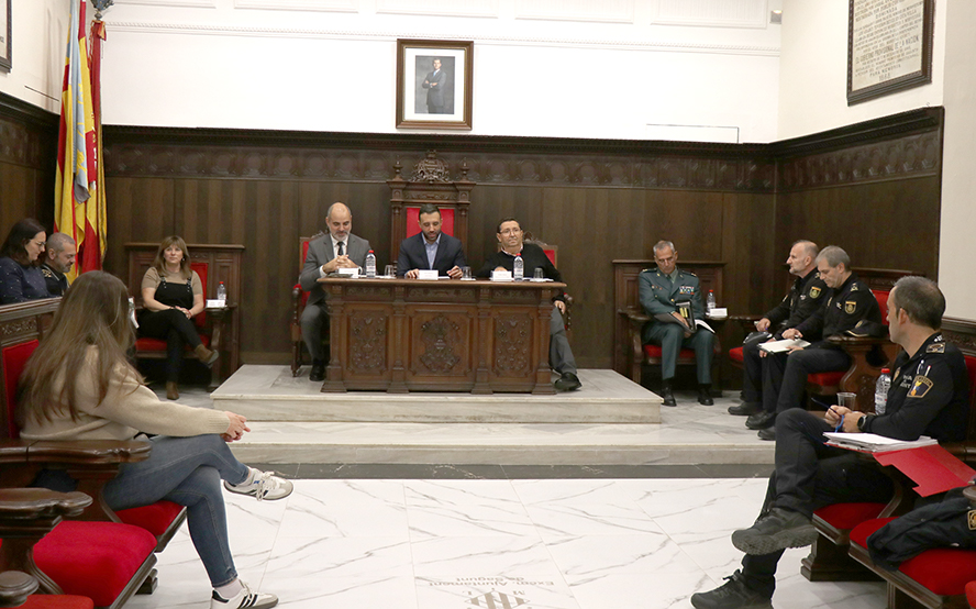 La Junta Local de Seguridad coordina el dispositivo para los eventos festivos de Navidad